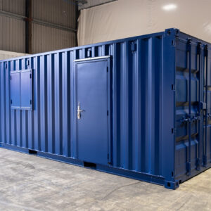 Contenitore ufficio da 20 piedi con finestra – Spazio modulare pronto