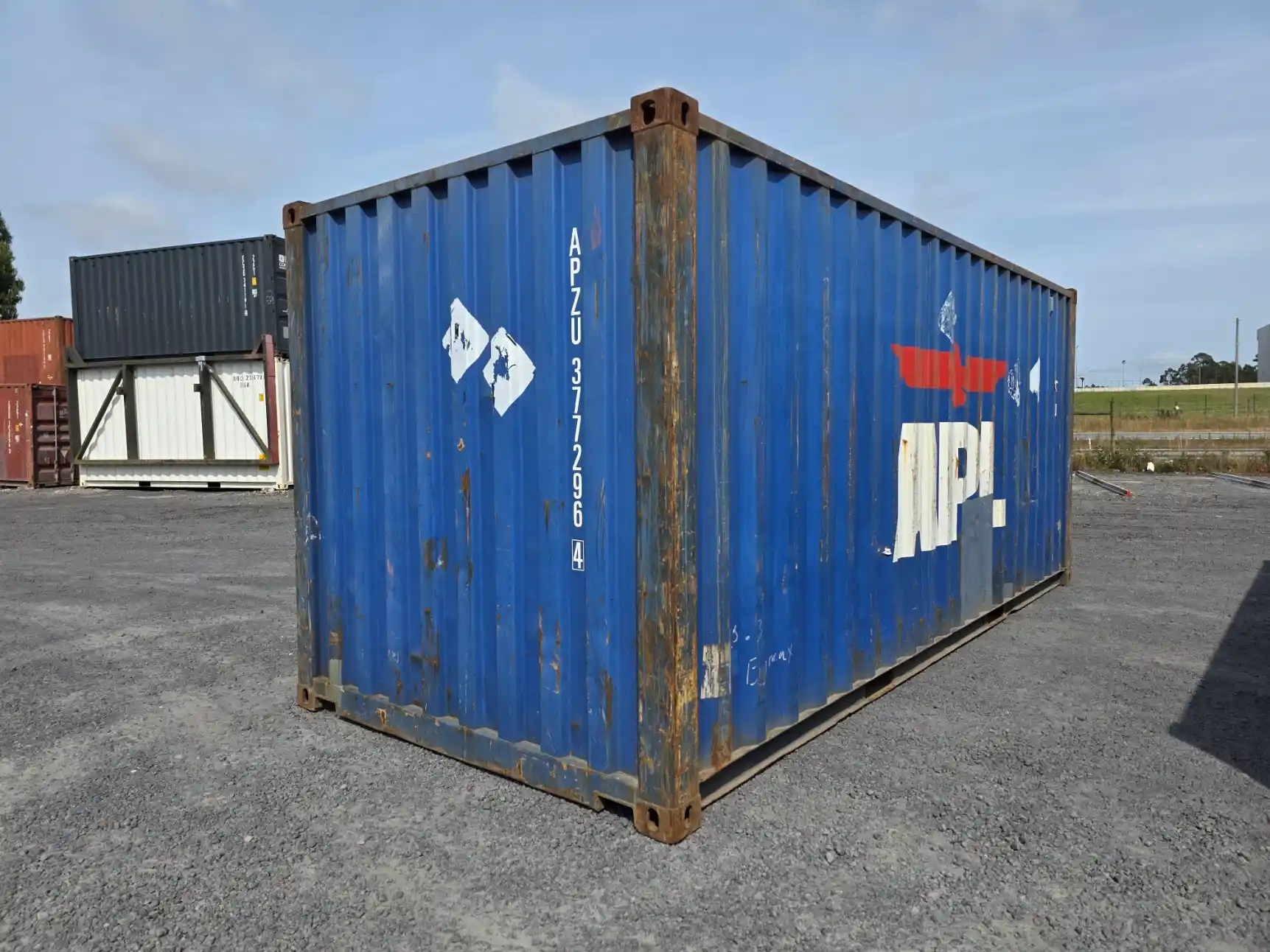 Contenitore APL usato blu di Classe B da 20 piedi - immagine 4