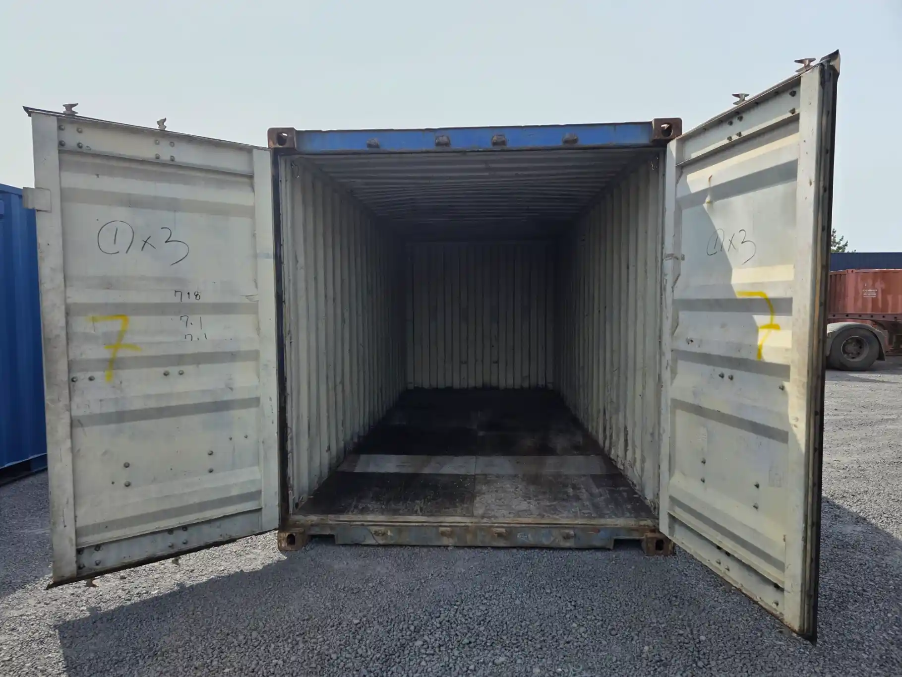 Contenitore APL usato blu di Classe B da 20 piedi - immagine 5