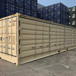Contenitore laterale aperto da 40 piedi