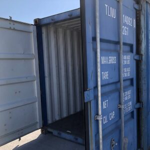 Contenitore usato blu da 20 piedi CW